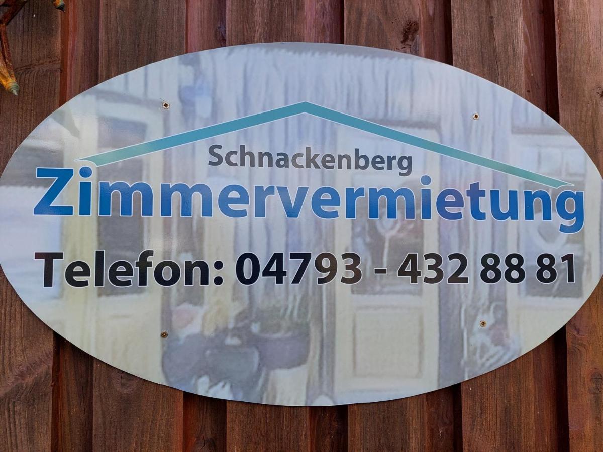 Zimmervermietung Schnackenberg Vollersode Buitenkant foto
